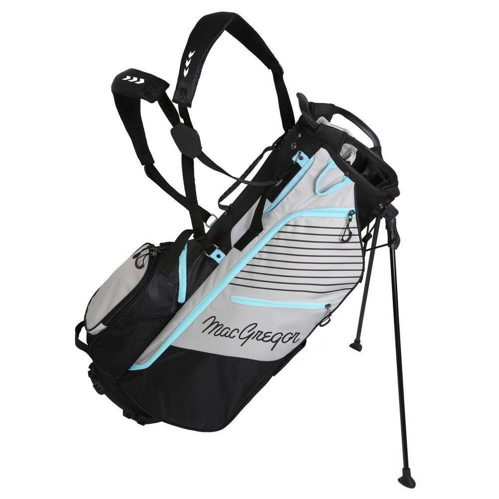 Golf Stand Bag with 14 Full Length Dividers & Multiple Pockets - Lightweight & Organizer