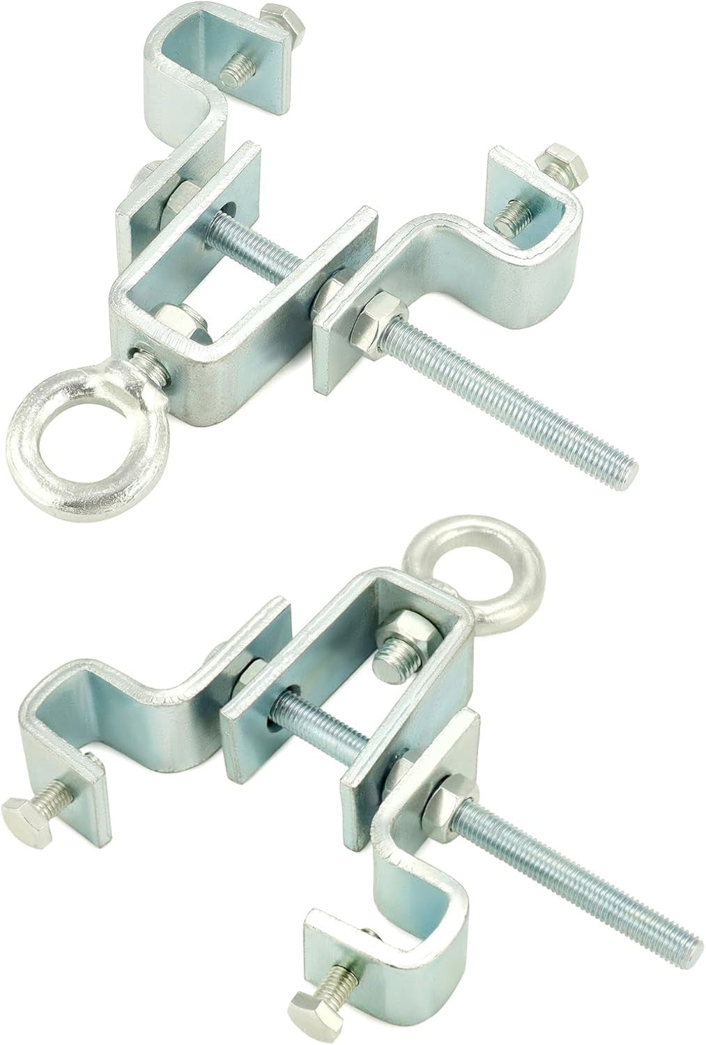 Heavy Duty Adjustable I Beam Hanger Clamp for Punch Bags - 2 Pack