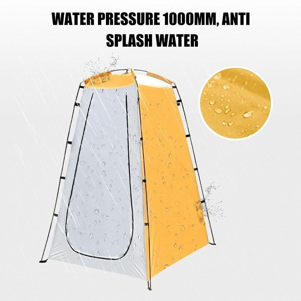Portable Privacy Shower Tent with Bag - 6.9FT Pop Up Camping & Beach Enclosure