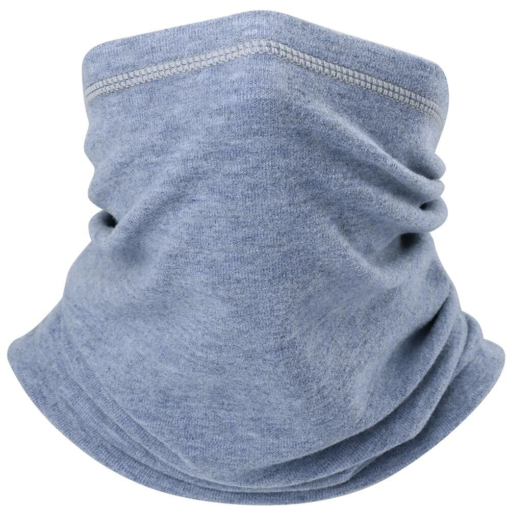 Winter Fleece Neck Gaiter Face Mask Scarf for Cold Weather Skiing Cycling