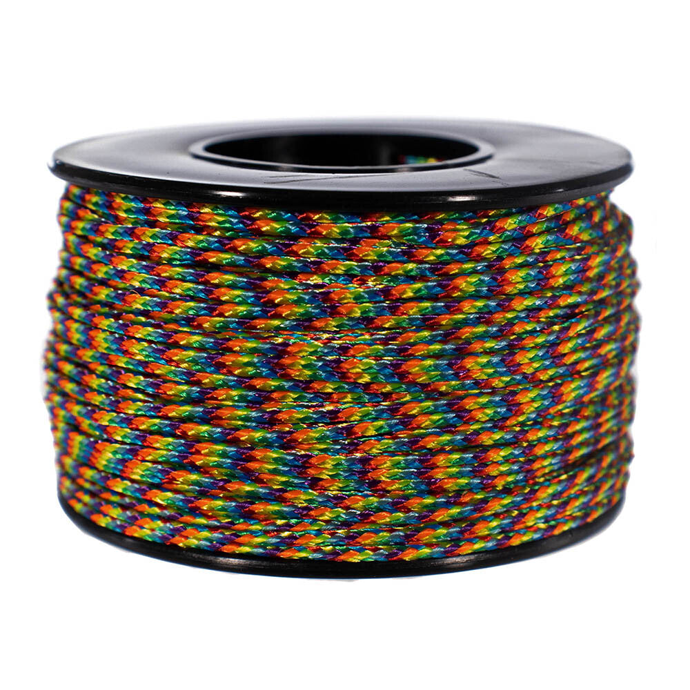 Micro Paracord 125 Ft Spool - Strong Nylon Utility Cord for Crafts & Outdoor Use