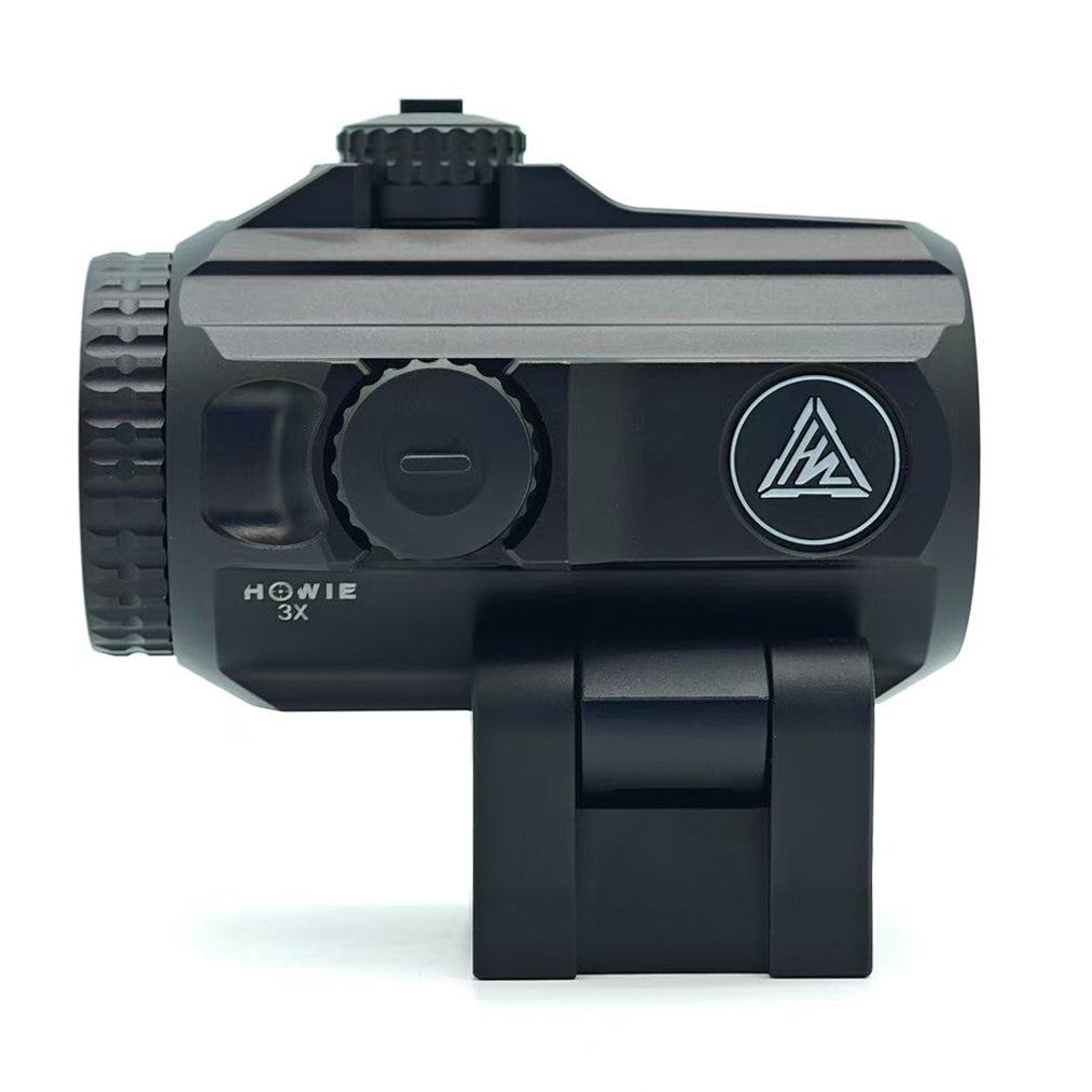 3X Tactical Magnifier Sight for Red Dot Optics Flip-to-Side Mount