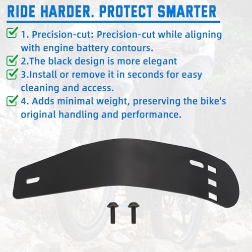 Mountain Bike Bash Guard for Specialized Turbo Levo Gen4 - Black