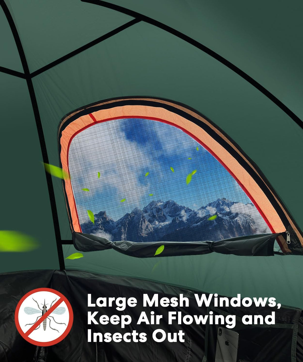Truck Bed Tent for 2 Persons 5.5-5.8FT Pickup Waterproof Camping Shelter