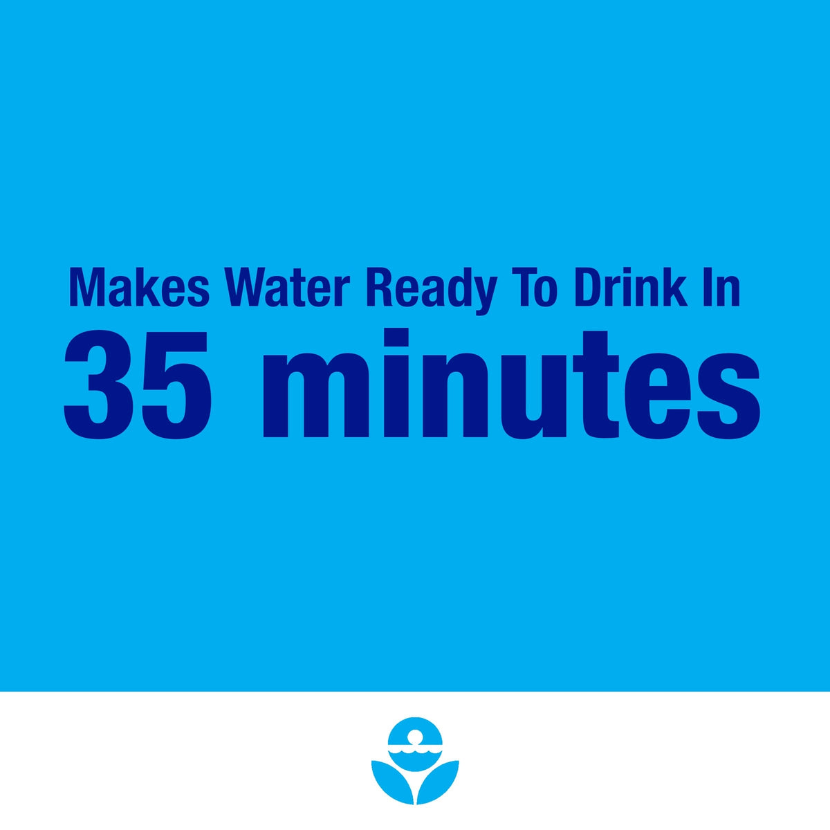 Water Purification Tablets - 50 Count Emergency Drinking Water Treatment