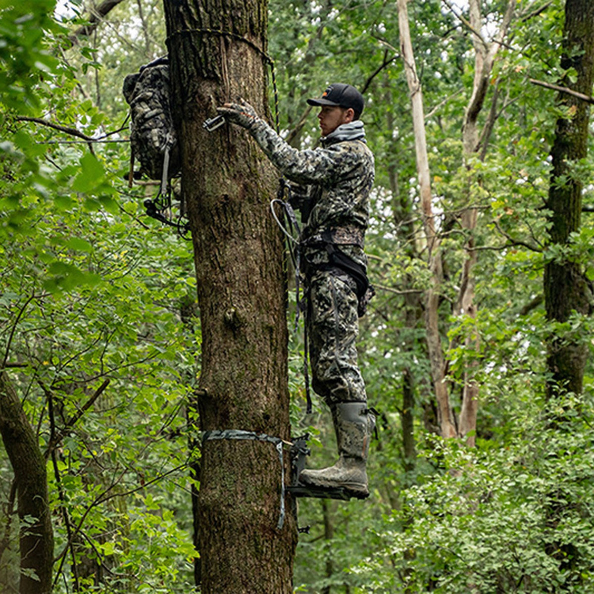 Hawk Helium Hammock Apex Tree Hunting Platform 2 Pack - Aluminum Silent Support