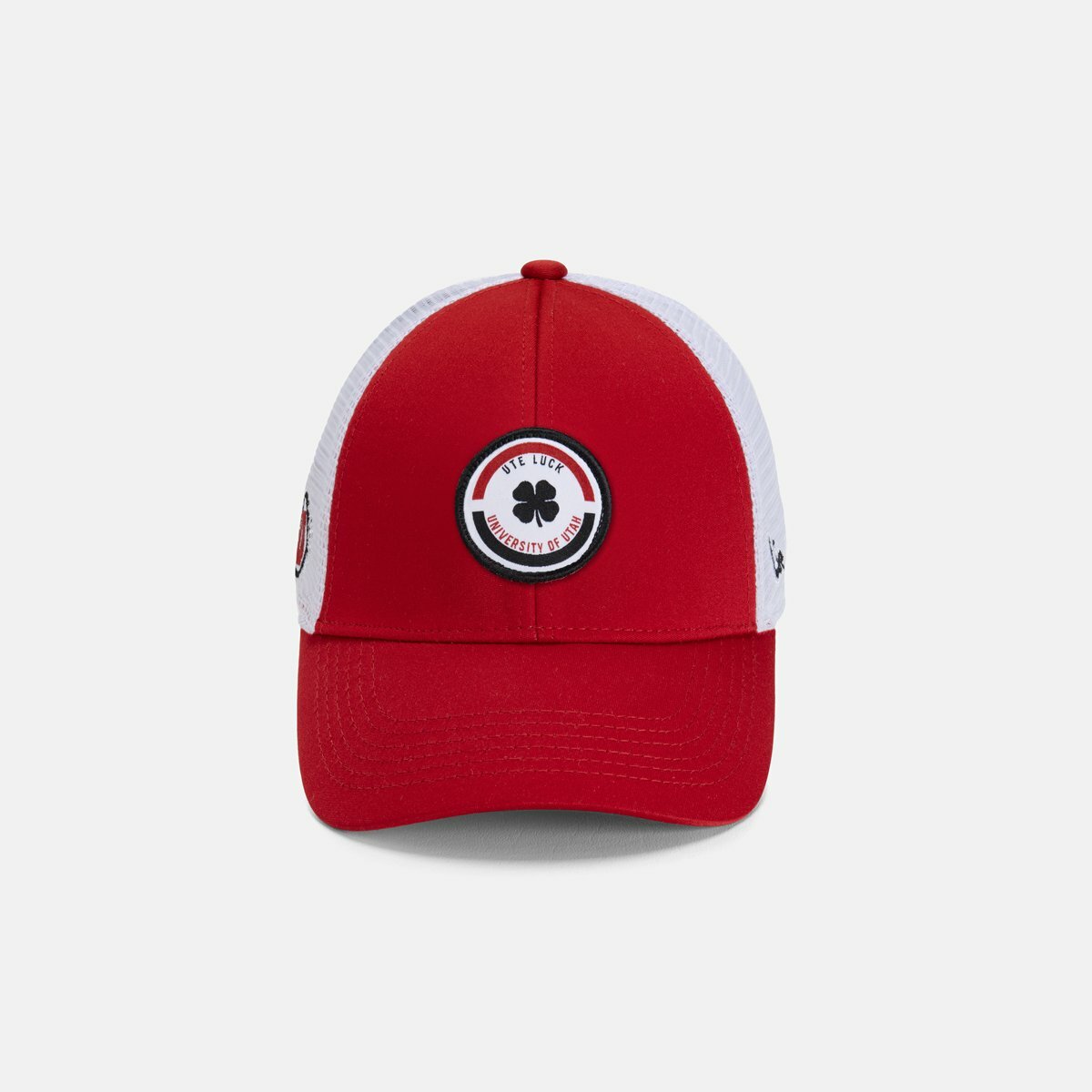 Utah Utes Snapback Hat - Adjustable Black Clover Cap with Ute Motto