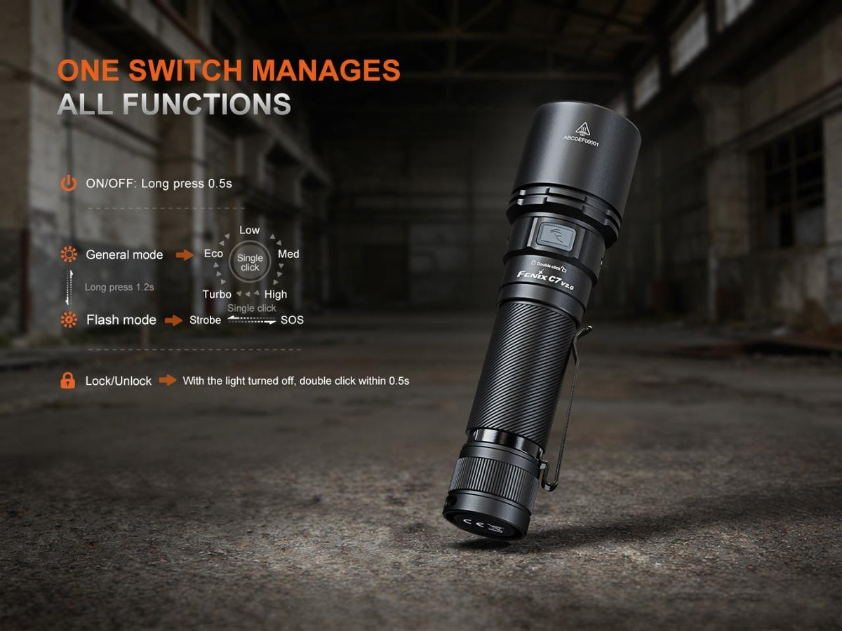 Rechargeable LED Flashlight 3300 Lumens Waterproof Tactical Torch with Battery