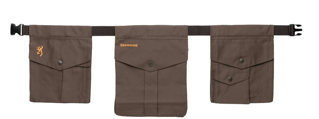 Browning Belted Dove Game Bag - Multiple Pockets, Chocolate