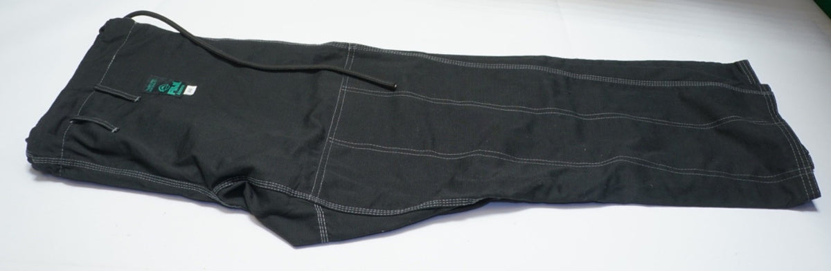 Premium Kimono Pants Black 42" A4 - Traditional Japanese Style