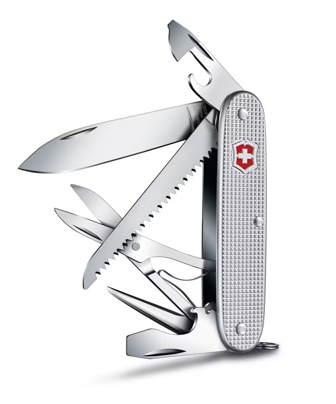 Victorinox Farmer X Silver Alox Swiss Army Knife with 10 Functions - New