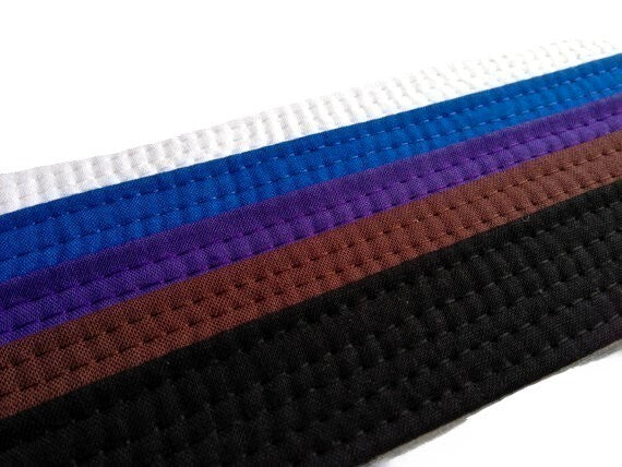 Martial Brazilian Jiu-Jitsu Belts - 4.5cm Cotton MMA & BJJ Belts