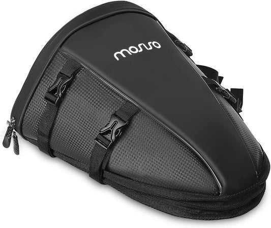 Waterproof Motorcycle Tail Bag 10L Rear Seat Storage Saddle Bag