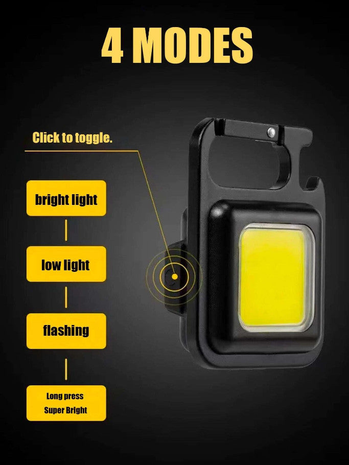 Rechargeable LED Flashlight 1200 Lumens Aluminum Handheld Torch