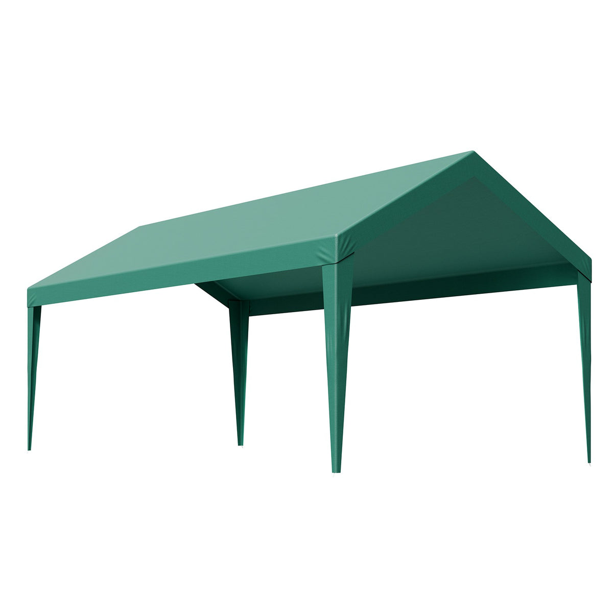 10x20 ft Carport Replacement Canopy Cover UV-Resistant Weatherproof Tarp