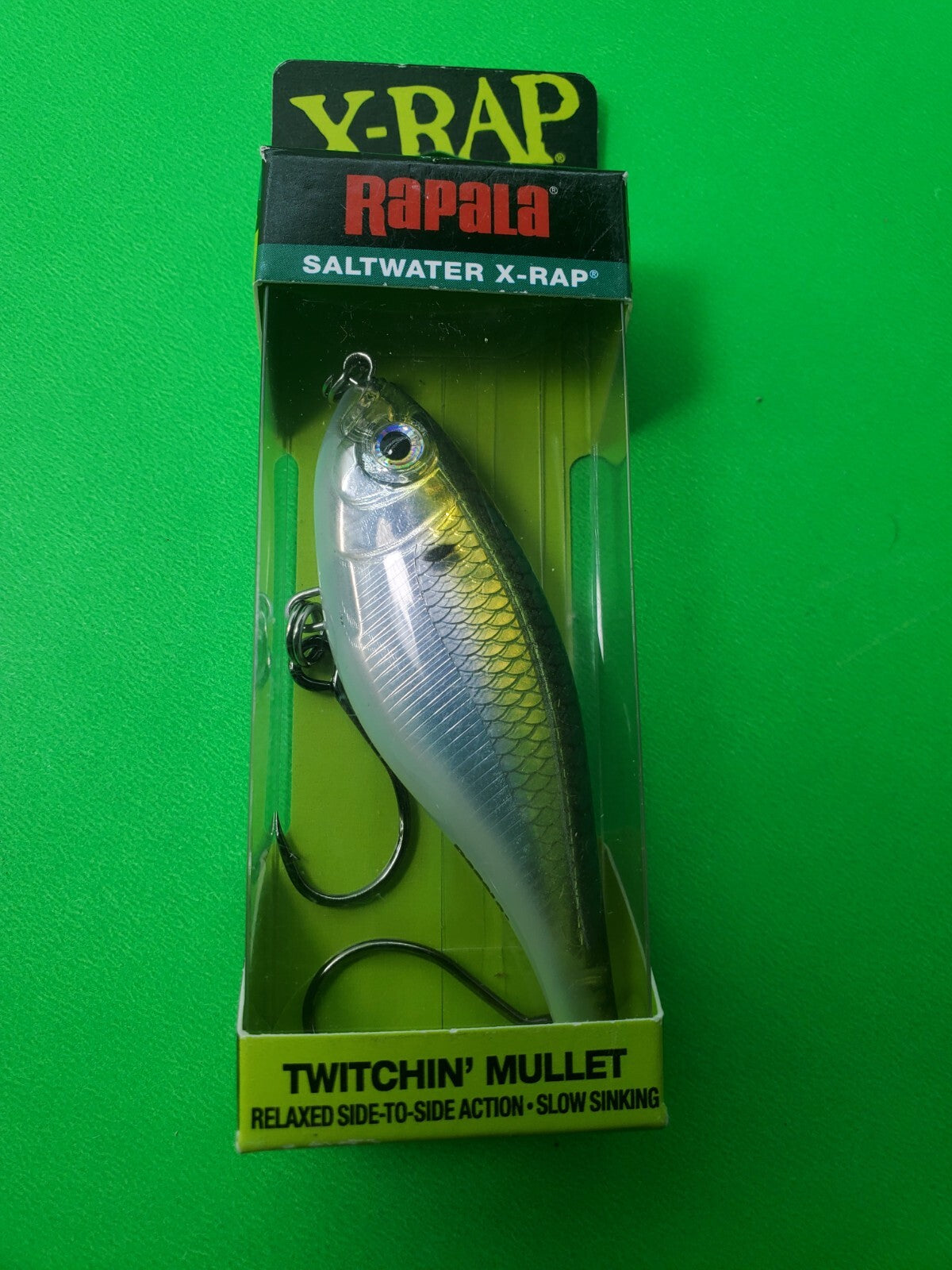 3 1/8 Inch Twitchbait for Saltwater Fishing - Pilchard Lure - X-Rap Twitchin' Mullet SXRTM08