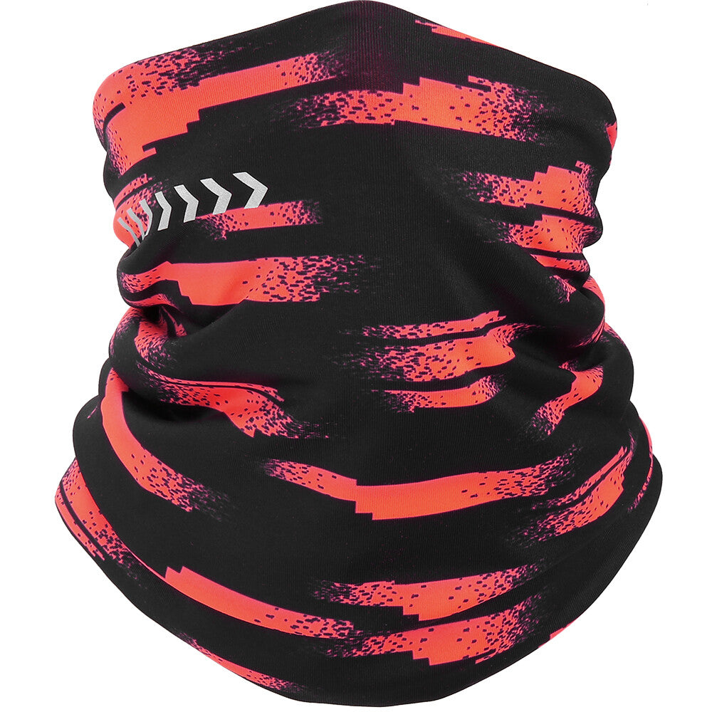 Winter Fleece Neck Gaiter - Reflective Ski Face Mask for Cold Weather