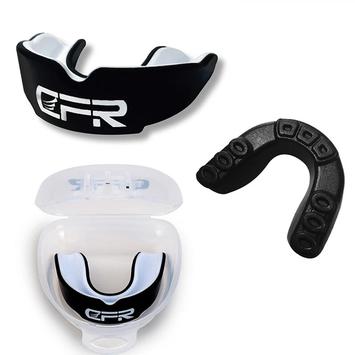 Sports Mouthguard Gum Shield Boil & Bite Protective Gear for Contact Sports