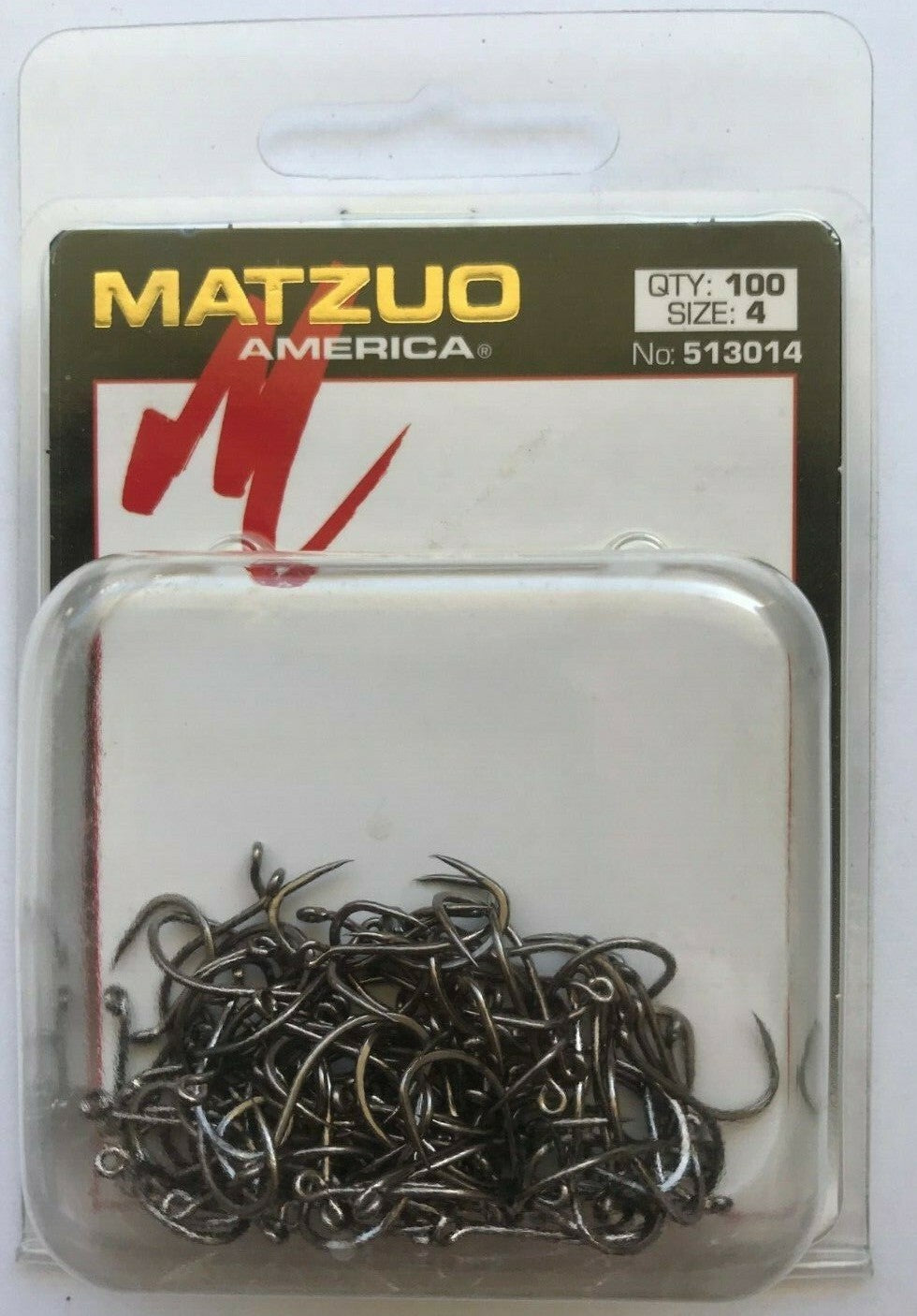 Fishing Hooks Pack of 100 Black Barbless Octopus Salmon Steelhead Size 4
