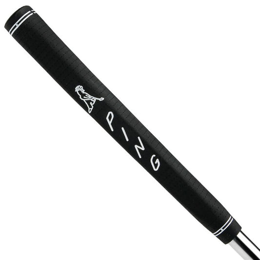 Golf Putter Grip Midsize Black Rubber .580 Core for Improved Control