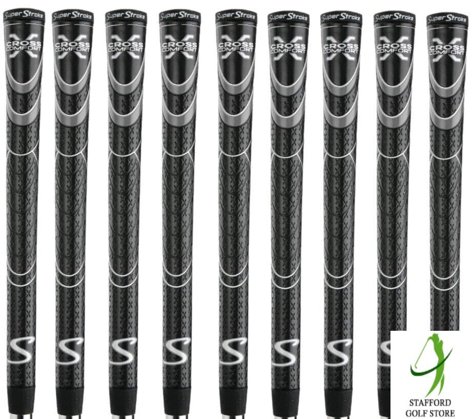 Golf Grip Set - Super Stroke Cross Comfort Undersize, Standard, Midsize & Jumbo