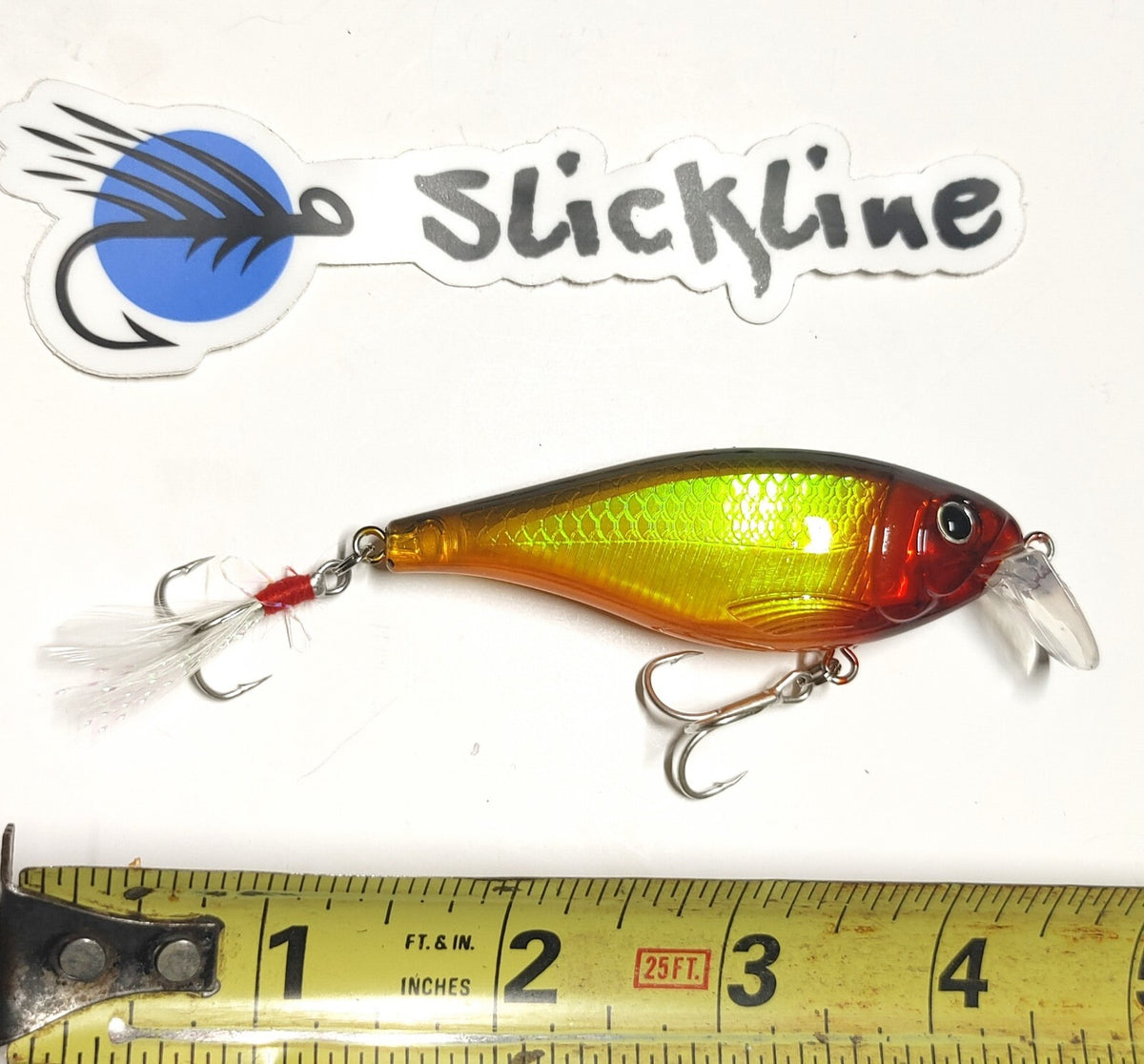 Deep Diving Rattling Crankbait Fishing Lure - 8 Colors, 3.5 Inch, 3/8 oz