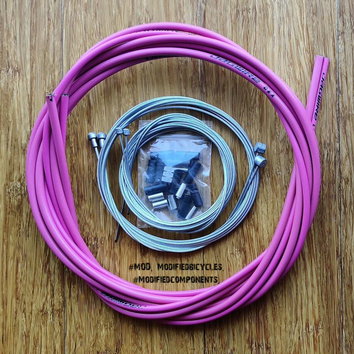 Bike Brake and Shifter Cable Housing Kit - Universal Mountain & Road Bikes