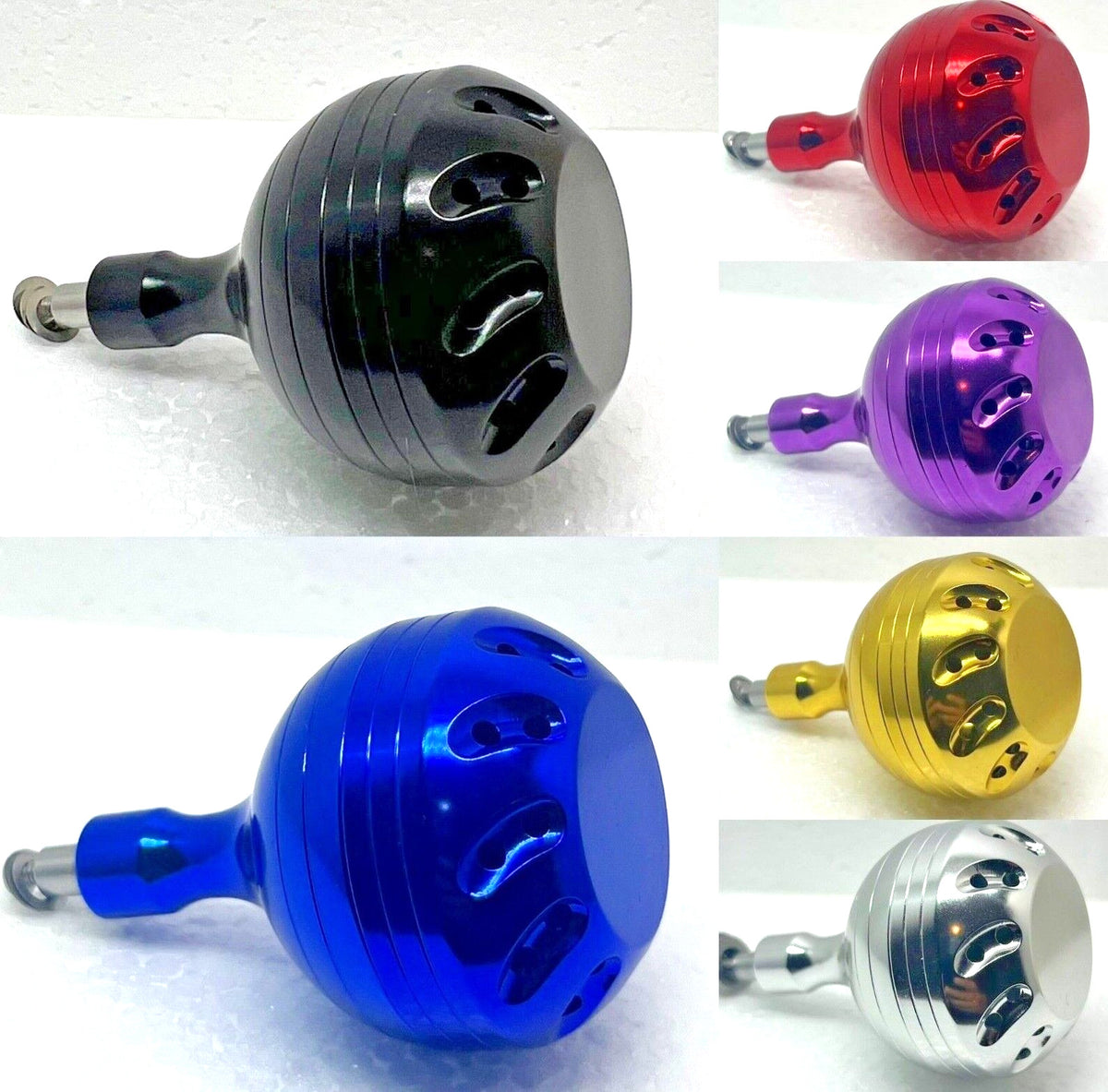 Fishing Reel Handle Knob 45mm Power Upgrade for Shimano Daiwa Penn Okuma