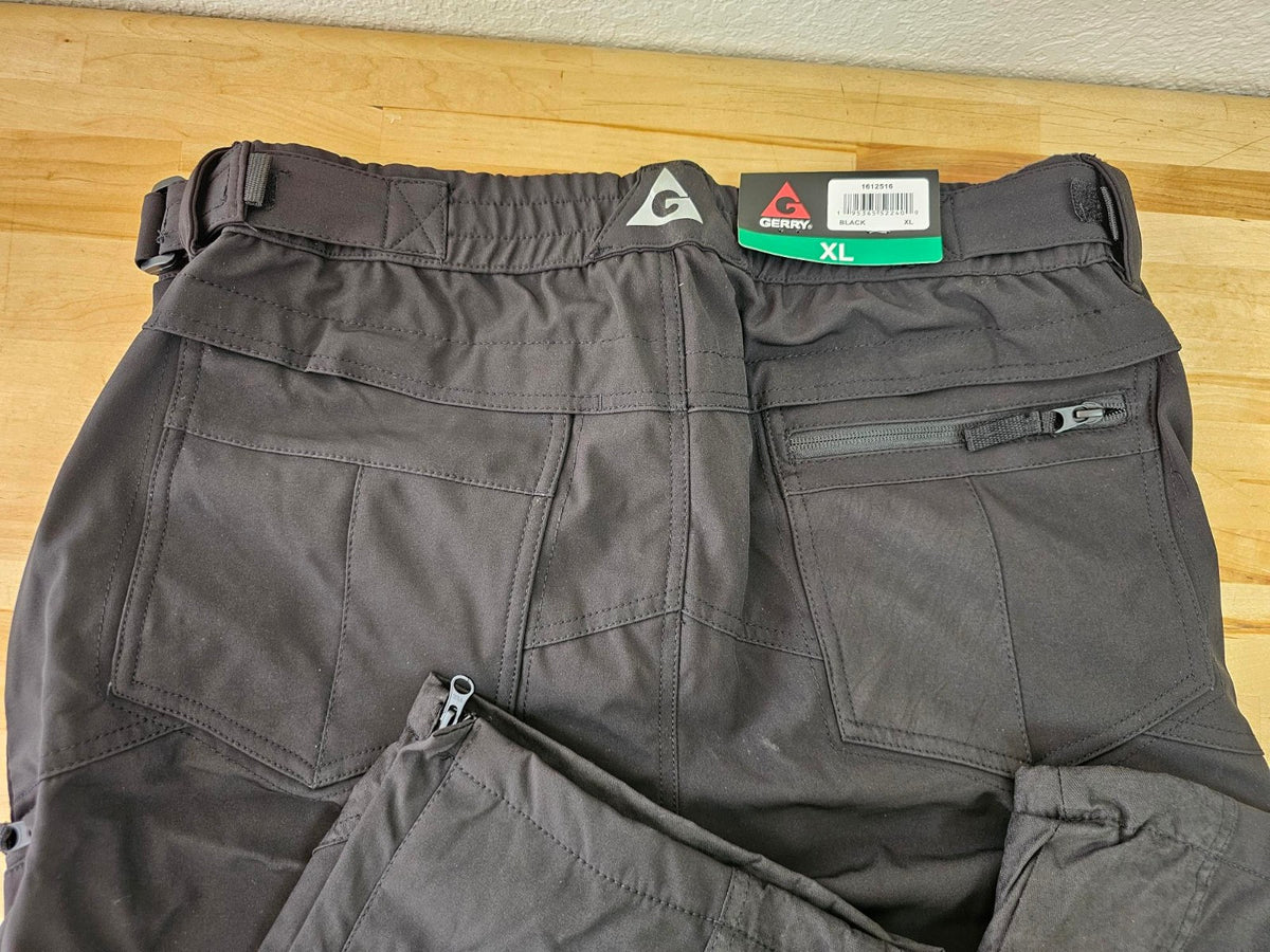 Gerry Men's Fleece-Lined Snow Pants - Black, XL / X-Large Winter Outerwear