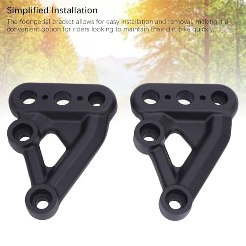 Aluminium Alloy Foot Peg Brackets for Electric Dirt Bikes - Talaria MX3 MX4 X3