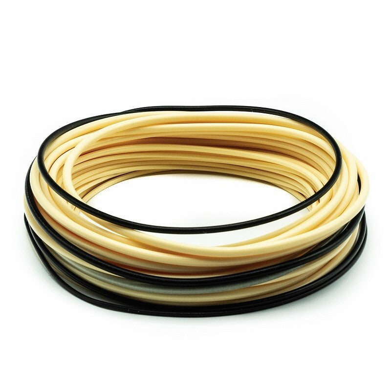 Floating Scandi Head for Salmon & Steelhead - 510gr, 34ft, Black/Butter