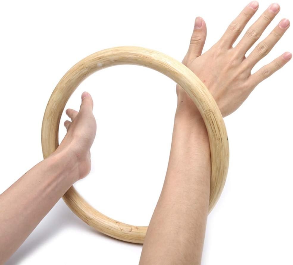 Martial Arts Wooden Kung Fu Ring for Hand and Wrist Strength Training