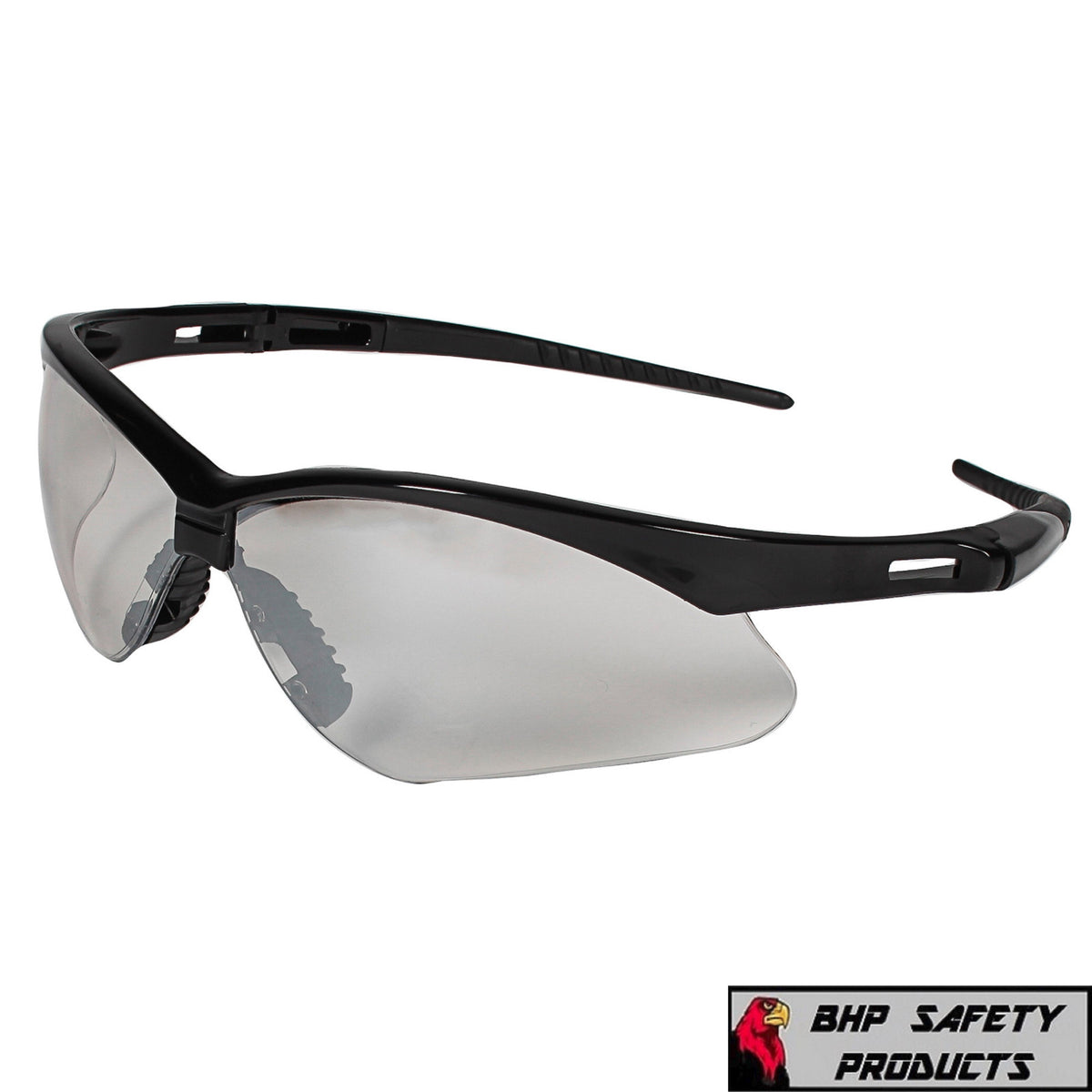 Safety Glasses Sport Protective Eyewear with UVA/UVB/UVC Protection, Wraparound Design, Removable Neck Cord