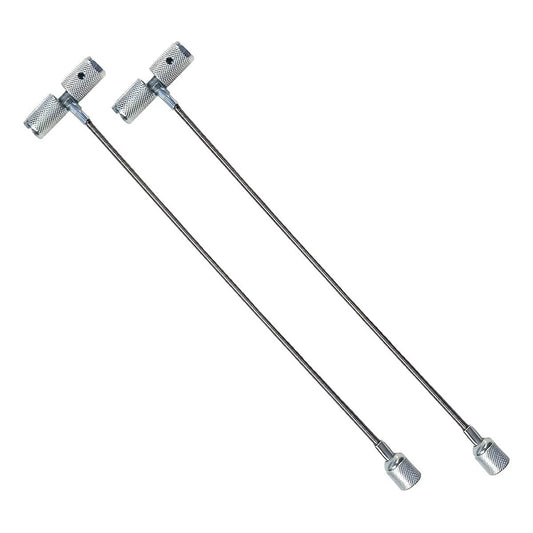 Valve Stem Installation Fishing Tool Set for Tire Repair - 2PCS
