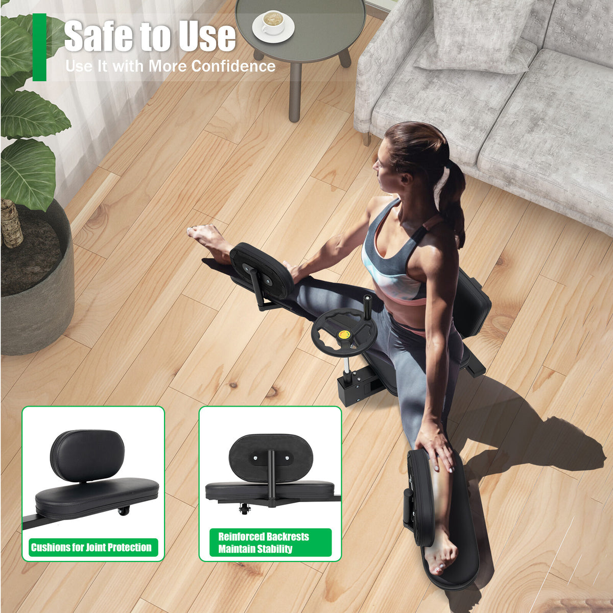 Leg Stretcher Machine for Flexibility & Fitness - 180° Range