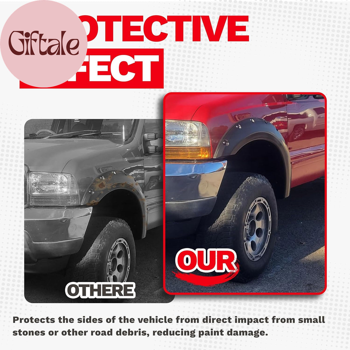 Ford F250 F350 Super Duty Fender Flares Set 1999-2007 Off-Road Protection
