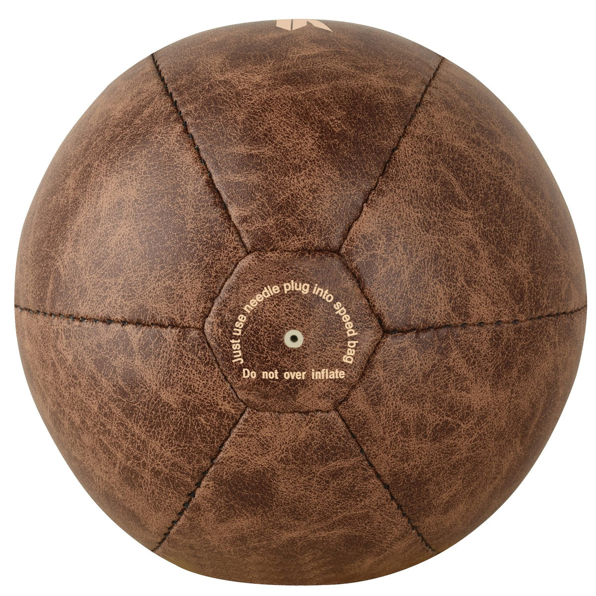 Leather Speed Bag for Boxing MMA Training - 7 Inch Diameter