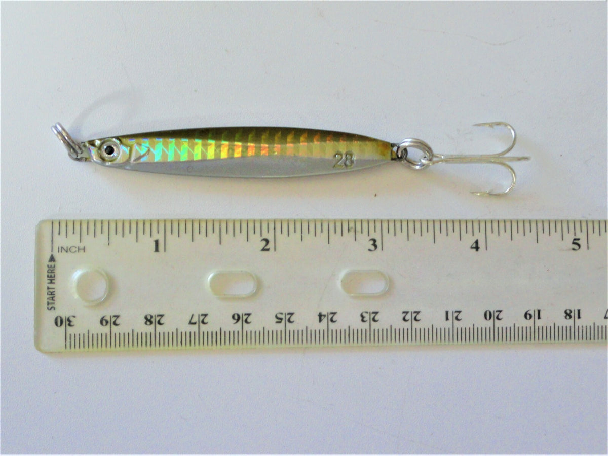 6 Pcs Fishing Jigs 28g/1oz Vertical Butterfly Lures for Saltwater & Freshwater