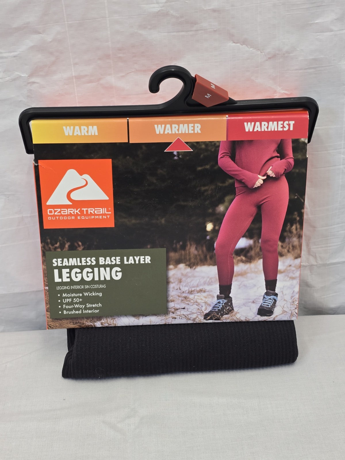 Women's Thermal Base Layer Set Crew Neck & Leggings Size M - Warm & Seamless