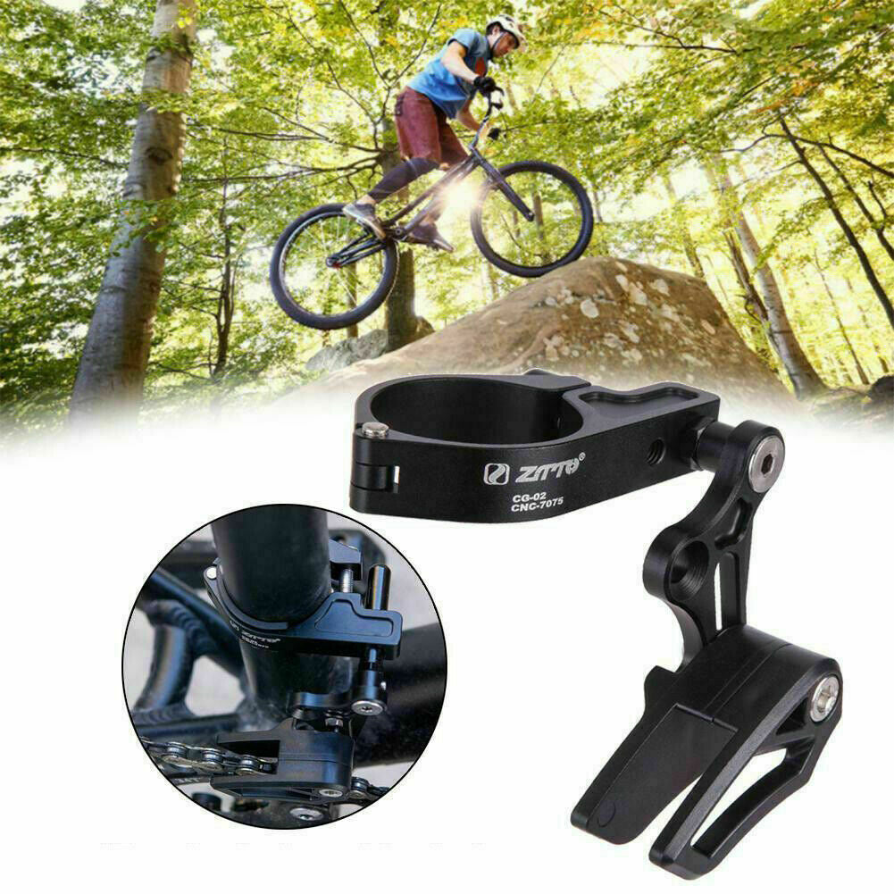 Mountain Bike Chain Guide Aluminum Alloy Chain Guard with Frame Protector
