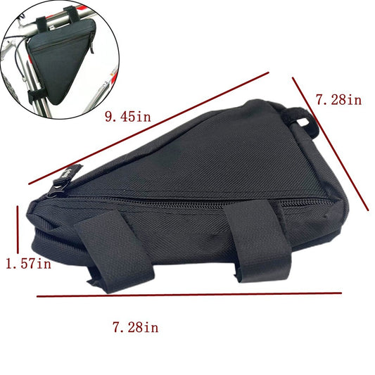 Bicycle Triangle Bag Mountain Bike Frame Tool Storage Pouch