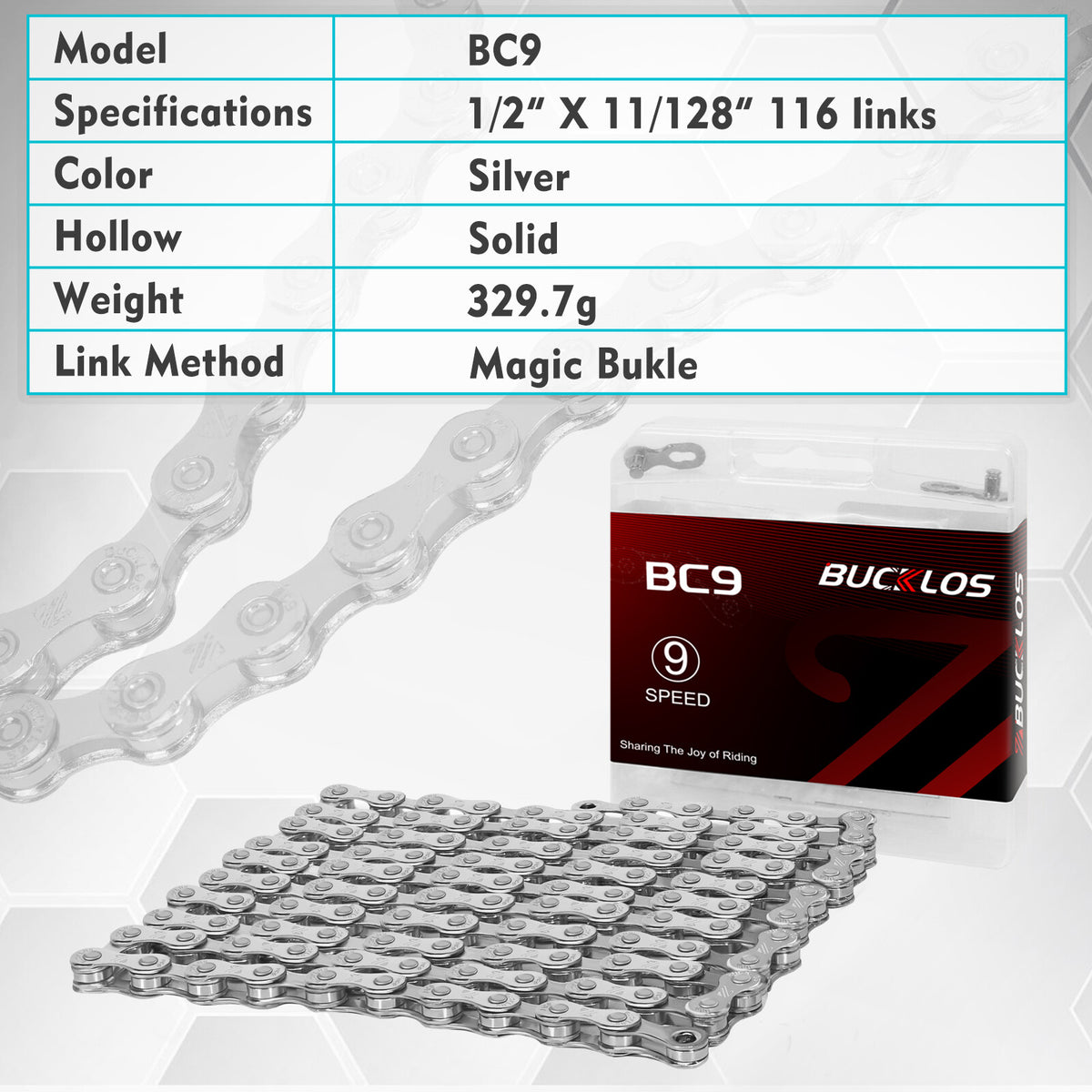 Bike Cassette and Chain Set for Shimano SRAM 8-12 Speed, 11-52T