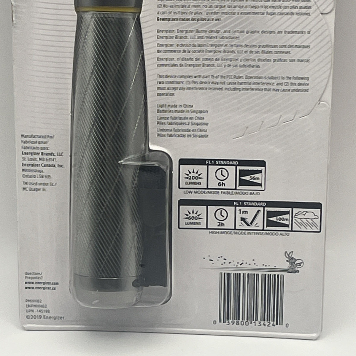 600 Lumens LED Flashlight with MaxViz Technology, Aircraft Aluminum Body, Waterproof