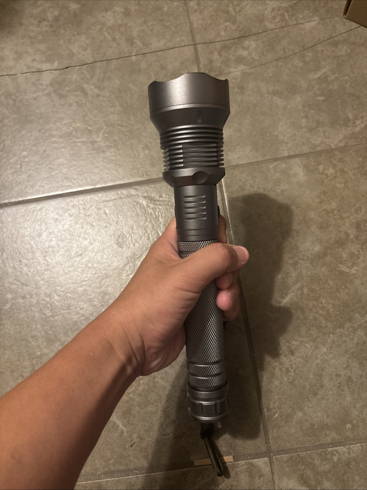 Rechargeable 250000 Lumens LED Flashlight Super Bright Tactical Zoom