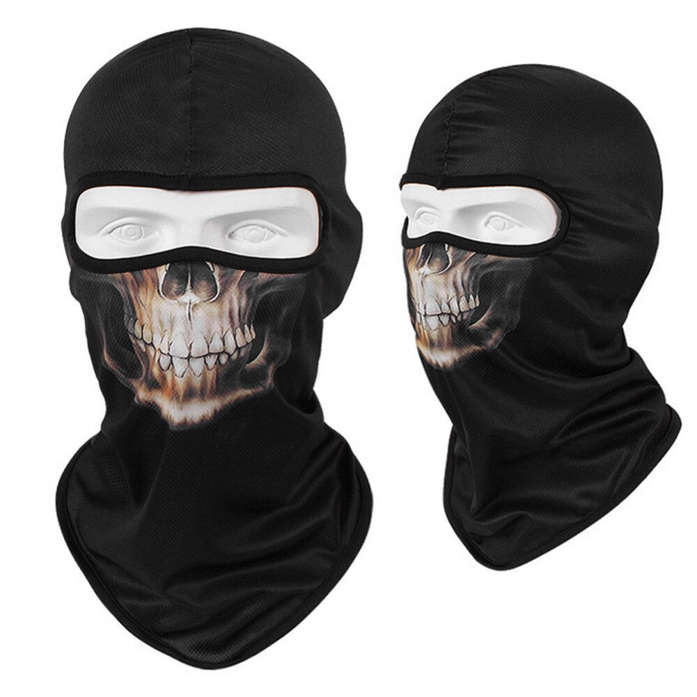 Full Face Mask Balaclava Ghost Skull Windproof Cycling & Tactical Hood