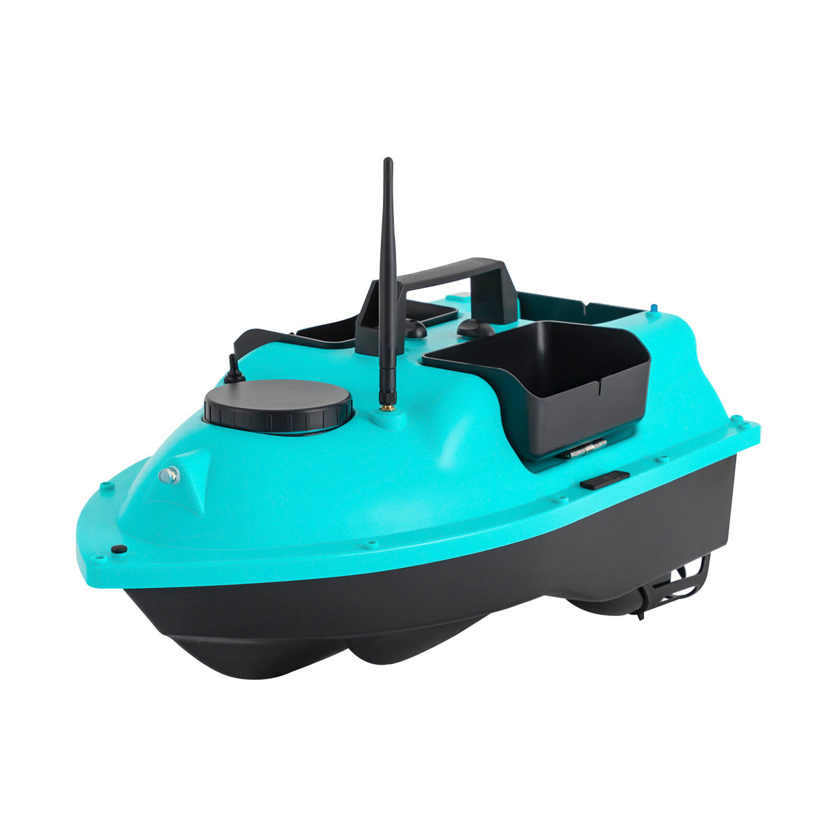 RC Fishing Bait Boat with Dual Motors 5200mAh Battery LED Lights for Sea Lake River
