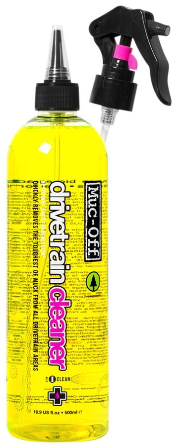 Drivetrain Cleaner Bio Degreaser Spray 500ml for Bike Chains and Components