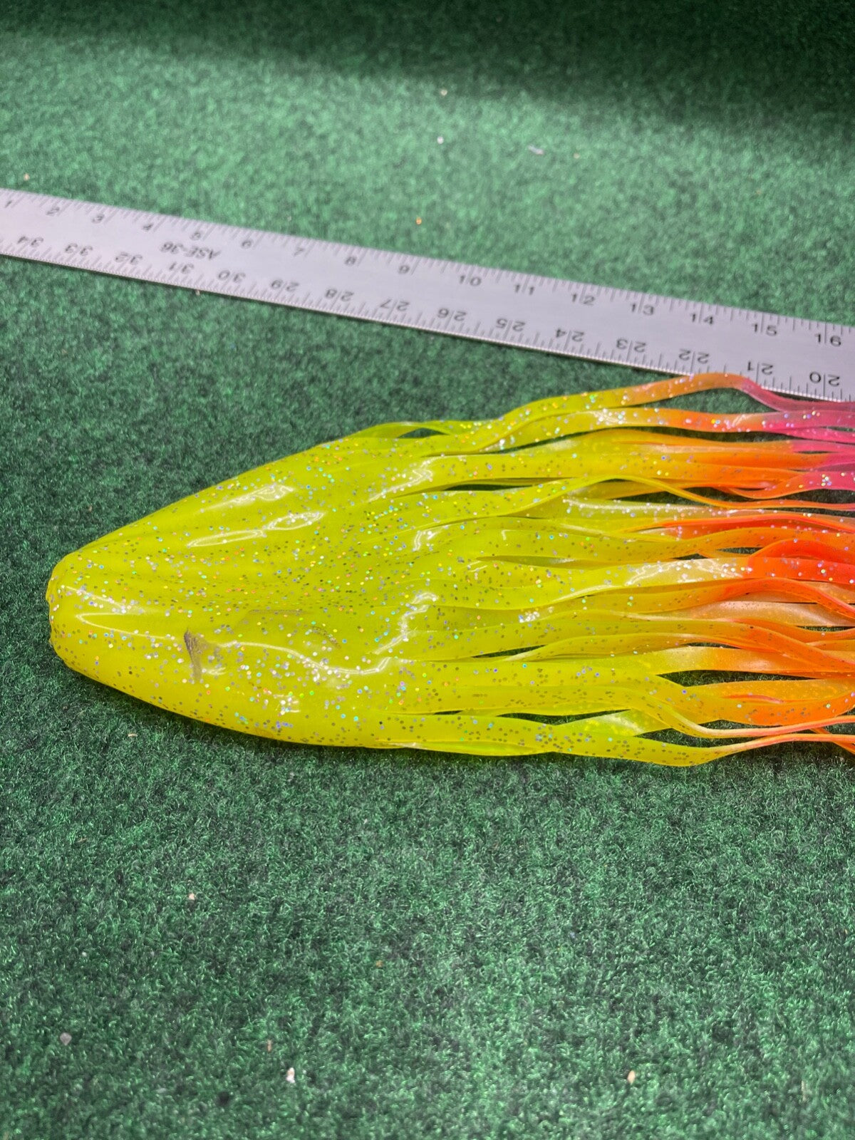 Saltwater Fishing Lure Skirt 19-Inch Replacement Bait