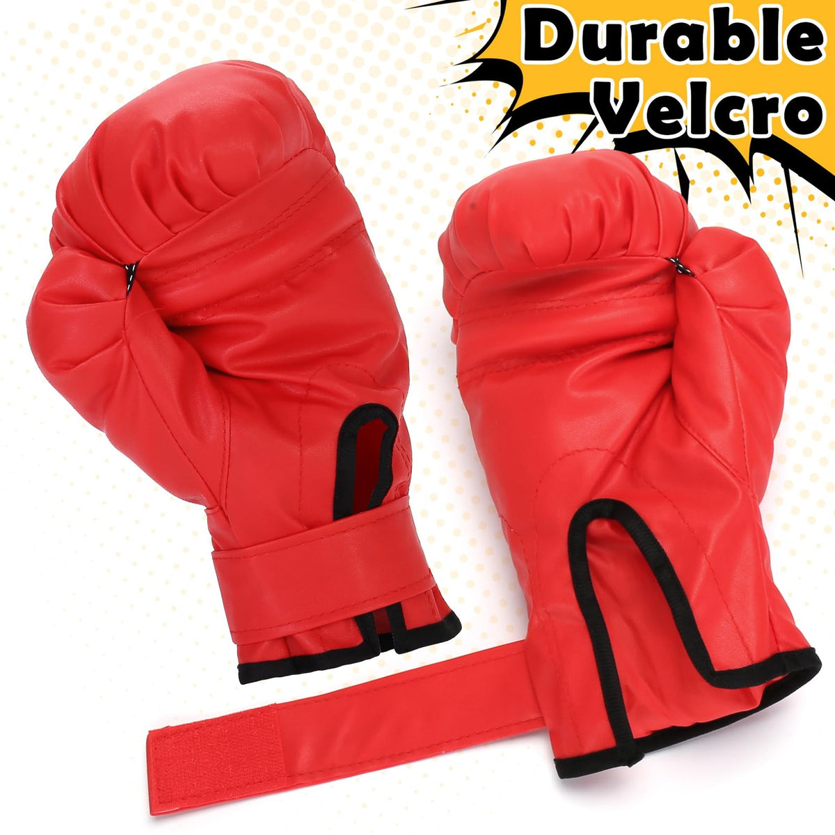 Boxing Gloves for Beginners - 2 Pairs Training Sparring Punch Mitts