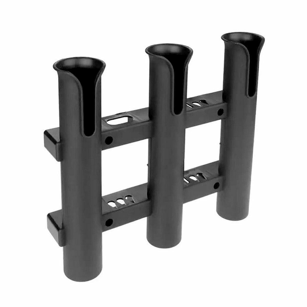 3 Tube Boat Fishing Rod Holder with Screws for Marine Kayak Side Mount - Universal